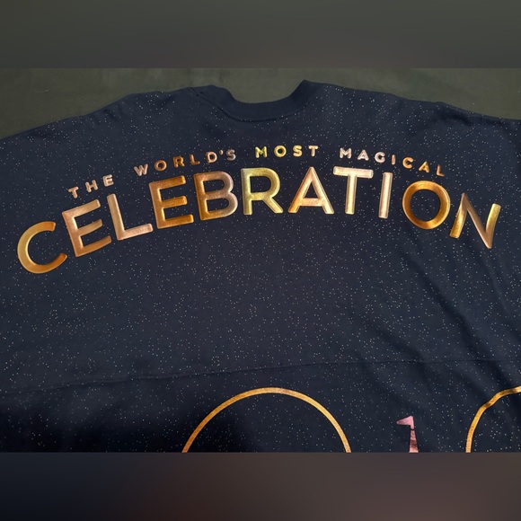 2021 Disney Parks Walt Disney World 50th Celebration Spirit Jersey Adult XL NWT - Picture 10 of 10